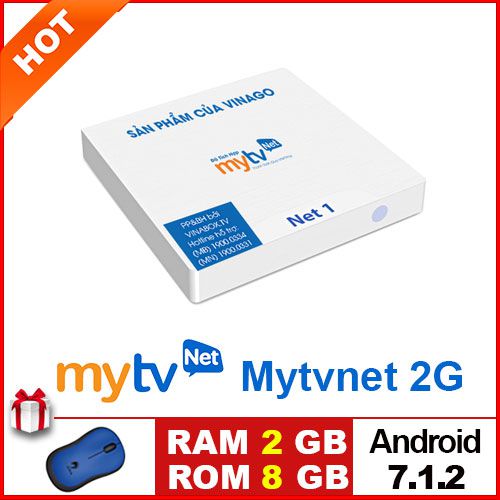 Android box mytv net ram 2g rom 16g mới nhất 2021 kèm điều khiển giọng nói