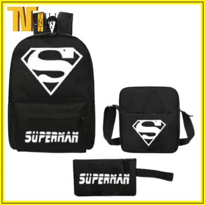 [TẶNG MÓC KHÓA] Set 3 món balo thời trang, đi học, laptop nam, nữ hàng chất lượng, Phong cách Hàn Quốc (Có túi đựng nước 2 bên) - TH38 2HOP - XMBL