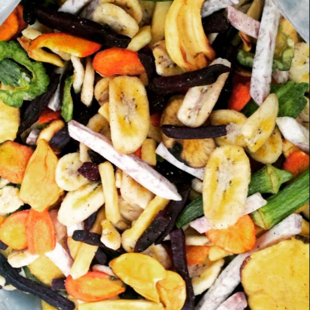 [HCM]500 GR THẬP CẨM TRÁI CÂY SẤY LOẠI NGON 8 VỊ