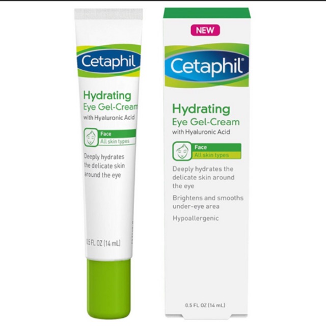 [HCM]Kem dưỡng ẩm làm sáng và mịn da vùng mắt Cetaphil Hydrating Eye Gel Cream 14ml