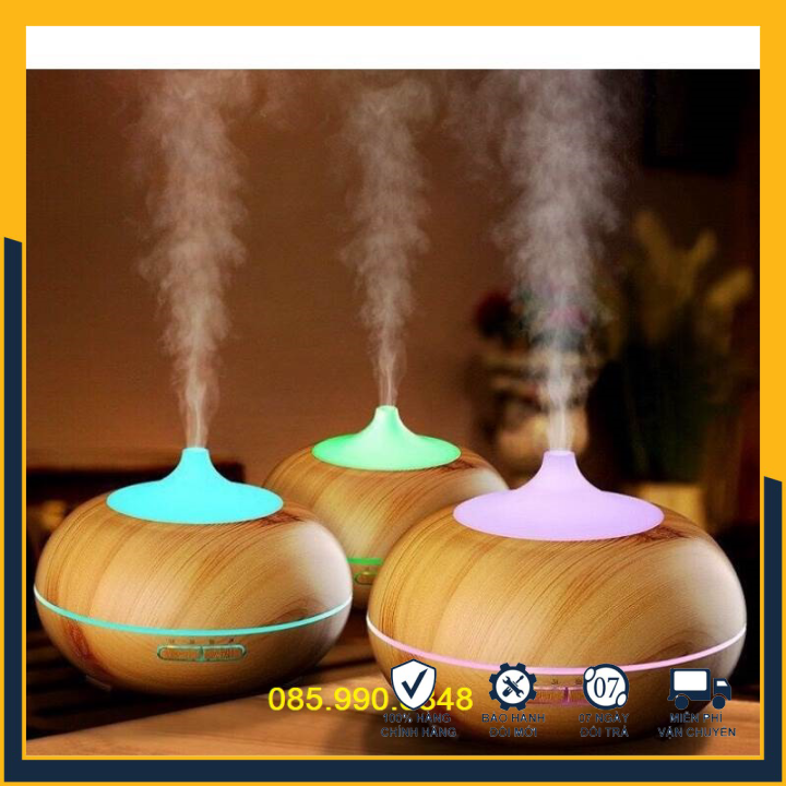 Máy phun sương tinh dầu Cao Cấp 550ml, Máy xông tinh dầu Loại 1 - Bảo hành 12 tháng
