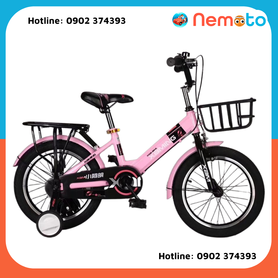 Chiếc xe đạp hồng xinh xắn sẽ khiến bạn cảm thấy như một cô công chúa, vô cùng dễ thương và duyên dáng. Không chỉ đáng yêu và thời trang, chiếc xe đạp này cũng rất chắc chắn và tiện lợi cho những chuyến đi ngắn trong thành phố.