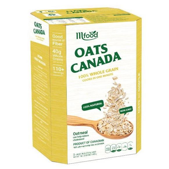 [HCM]Yến Mạch Tươi Canada Oats Thùng 452kg ( Nguyên Hạt )