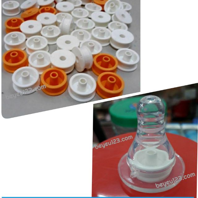 Combo 2 Van chống sặc CỔ NHỎ - phụ kiện bình sữa cổ hẹp / tiêu chuẩn (60-90-120-240ml) PKK HOT