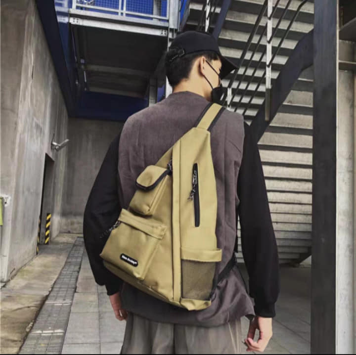 Balo Vải Đeo Chéo Nam Nữ 3M194