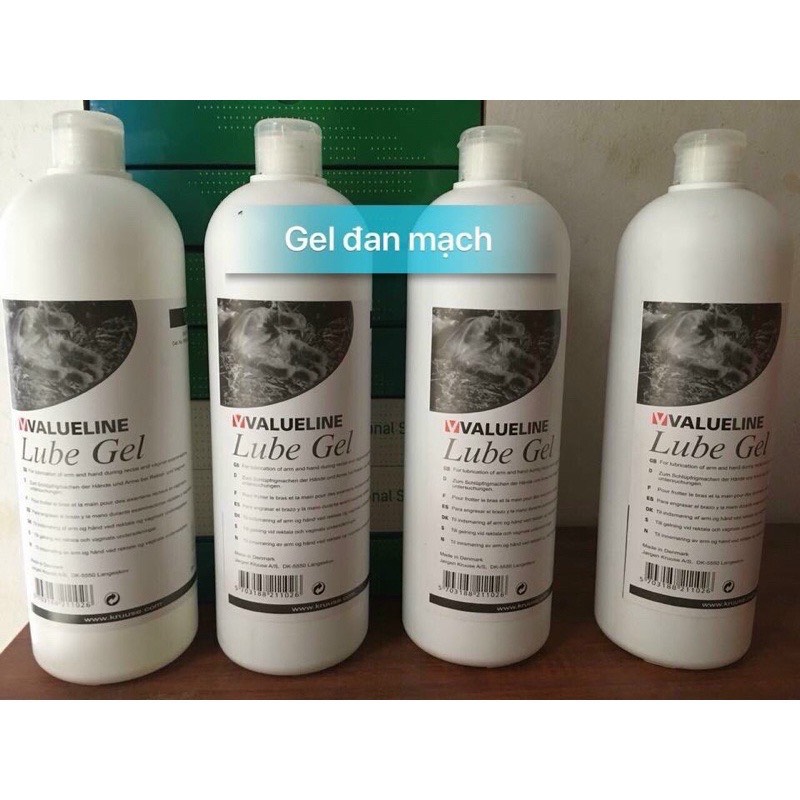 Gel bôi trơn Lube Gel dùng trong thú y, bôi trơn phối tinh heo loại chai lớn 1 Lít