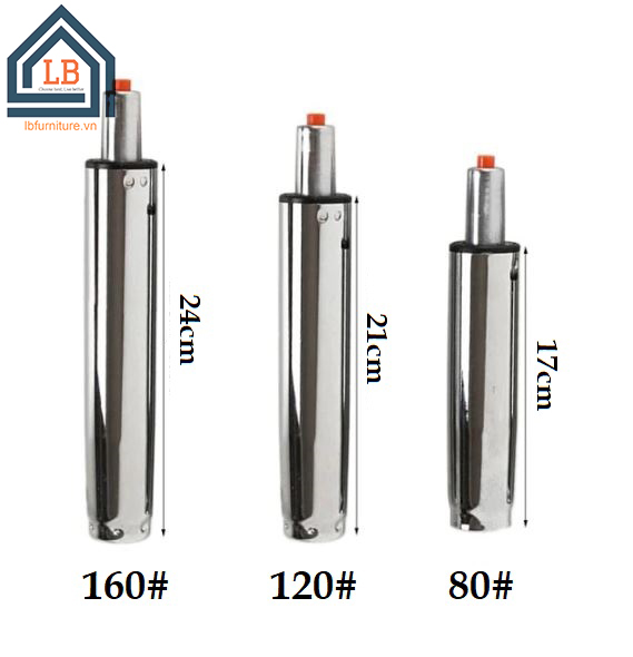 [HCM]Ben hơi/ Ống hơi/ Piston ghế xoay văn phòng mạ chrome