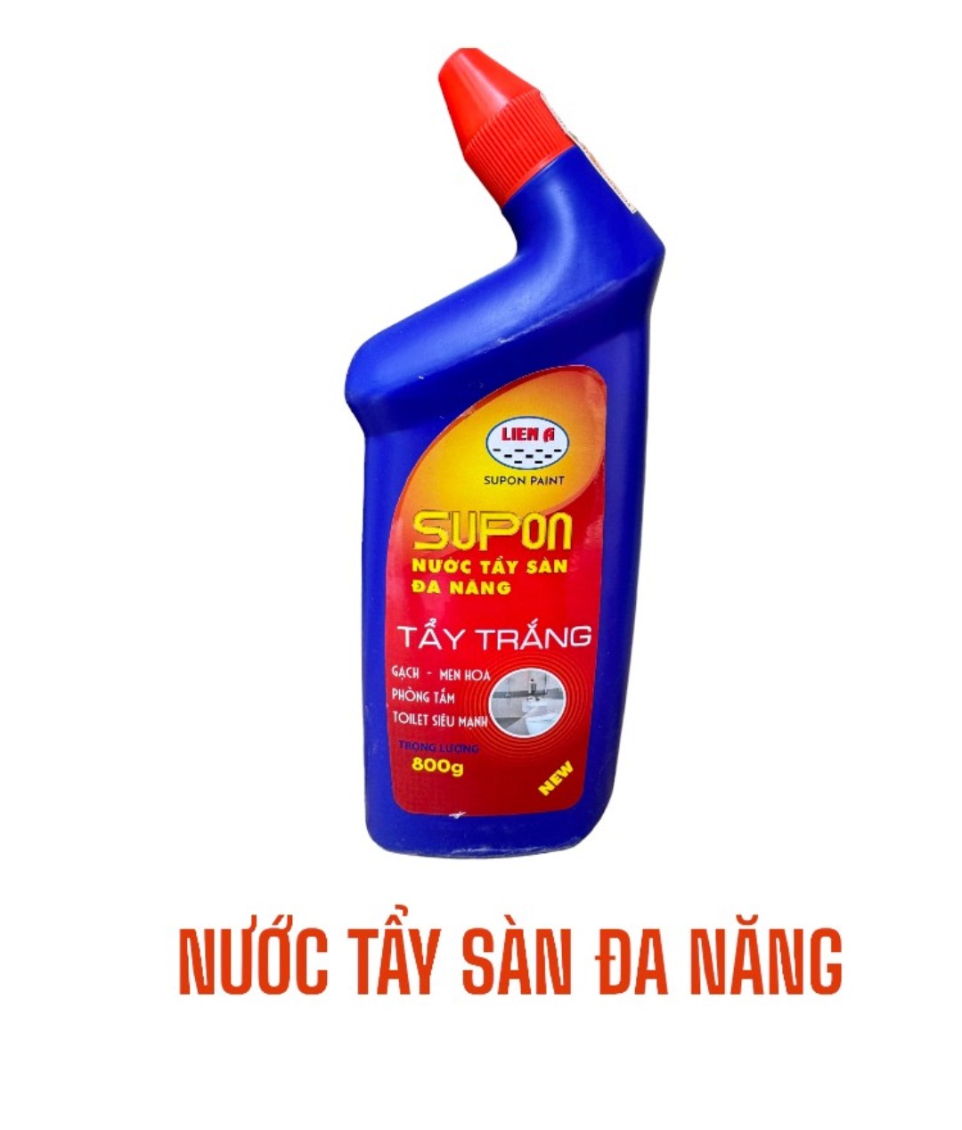 [Lon 800gr] Nước Tẩy Sàn Đa Năng SuPon (Hàng Chính Hãng)