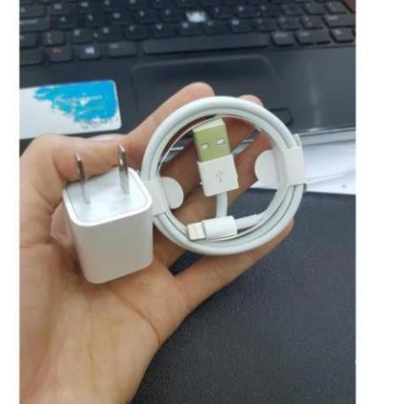 Combo bộ củ sạc + cáp iphone zin bóc máy