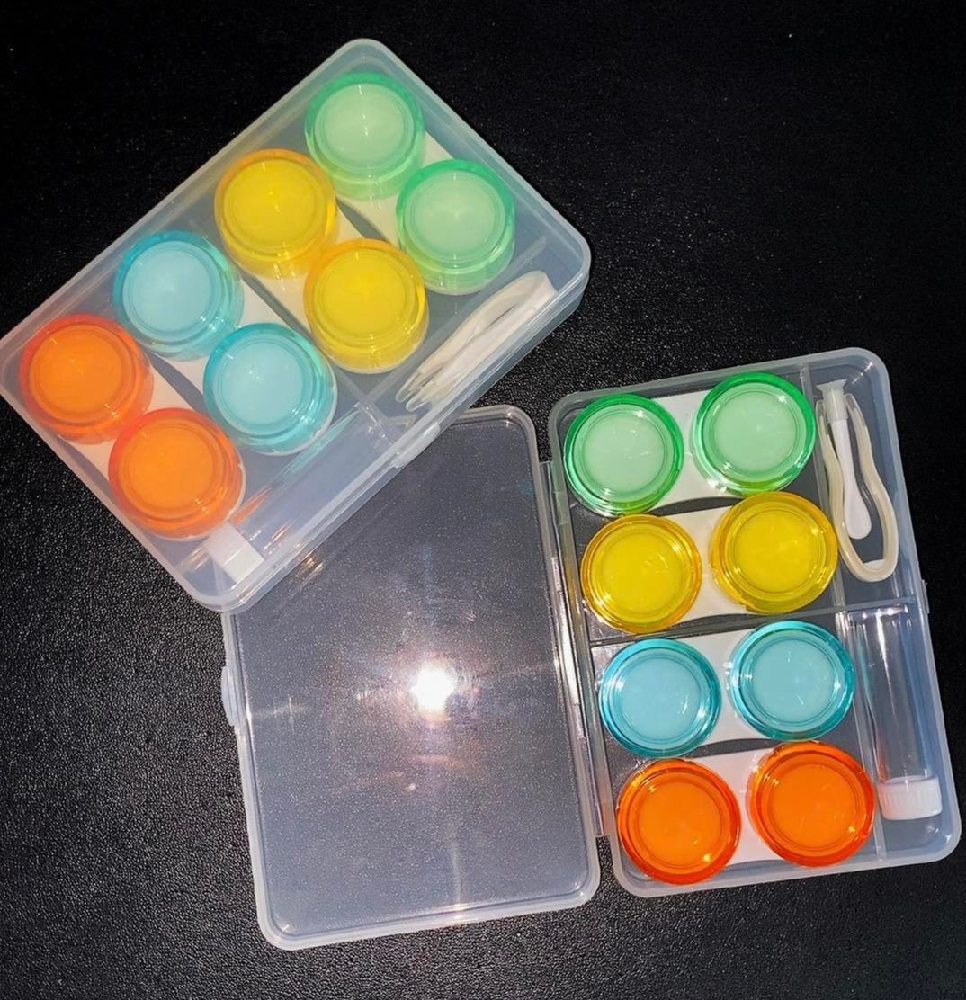 [CAO CẤP]Khây đựng lens 4 ô