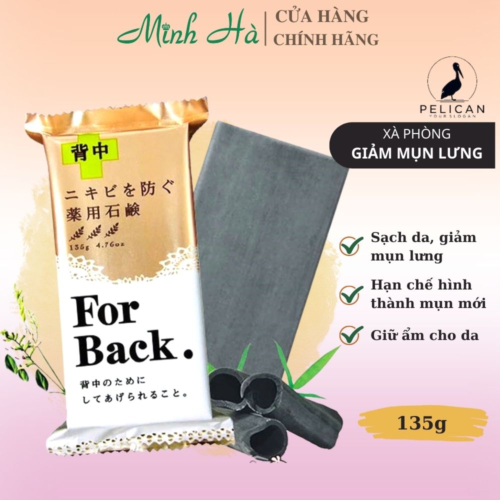 Xà phòng giảm mụn lưng For Back Medicated Soap