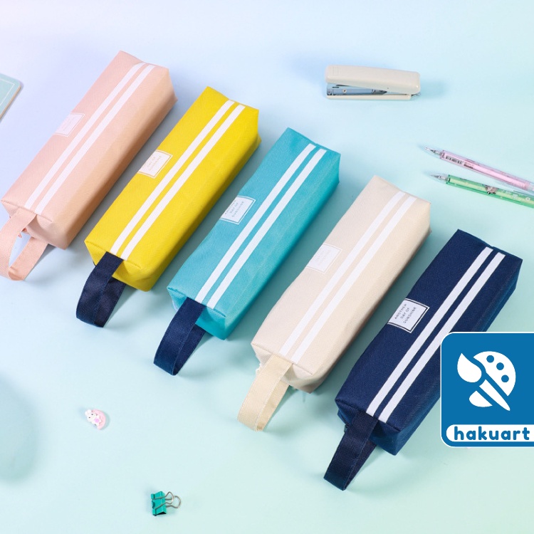 Hộp bút vải canvas 1 ngăn - Văn phòng phẩm Haku