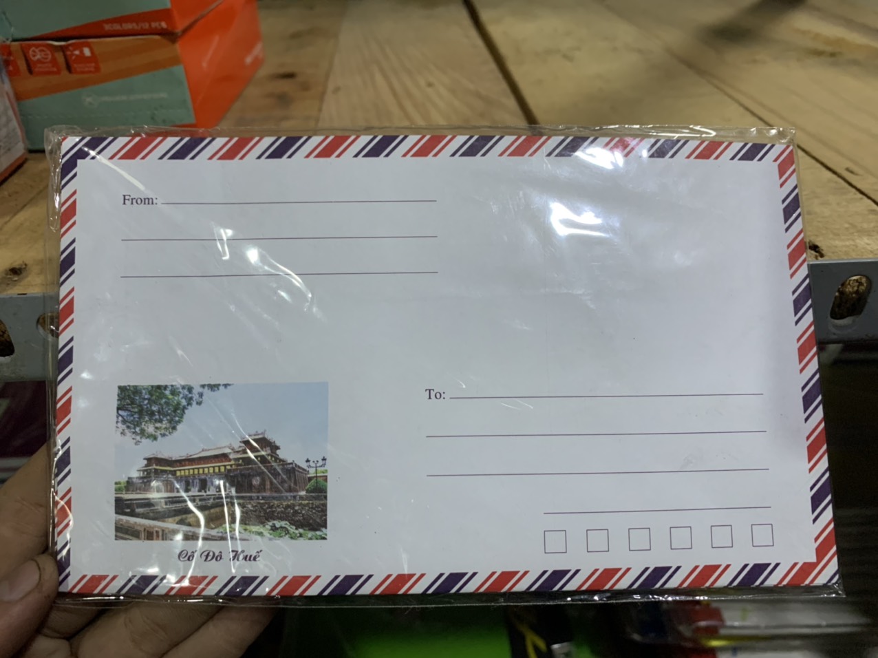 [HCM]Bao thư sọc có keo dán (1x/20 cái)x10 xấp 200 cái