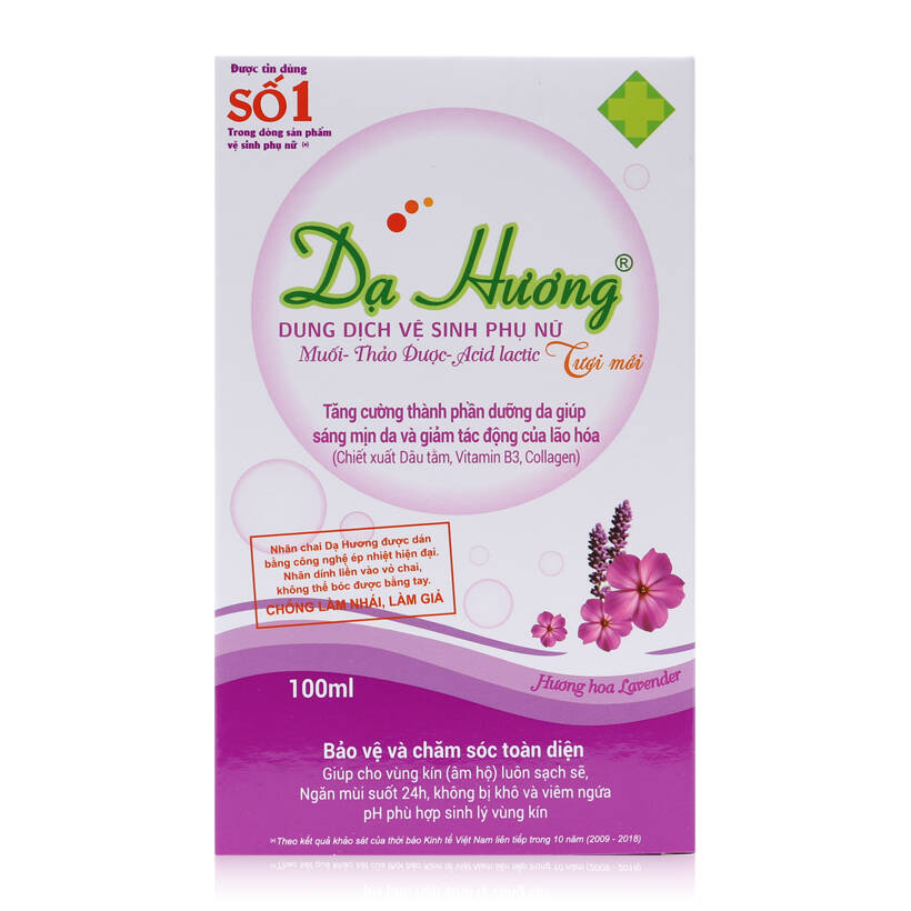 Dung dịch vệ sinh phụ nữ dạ hương - màu tím