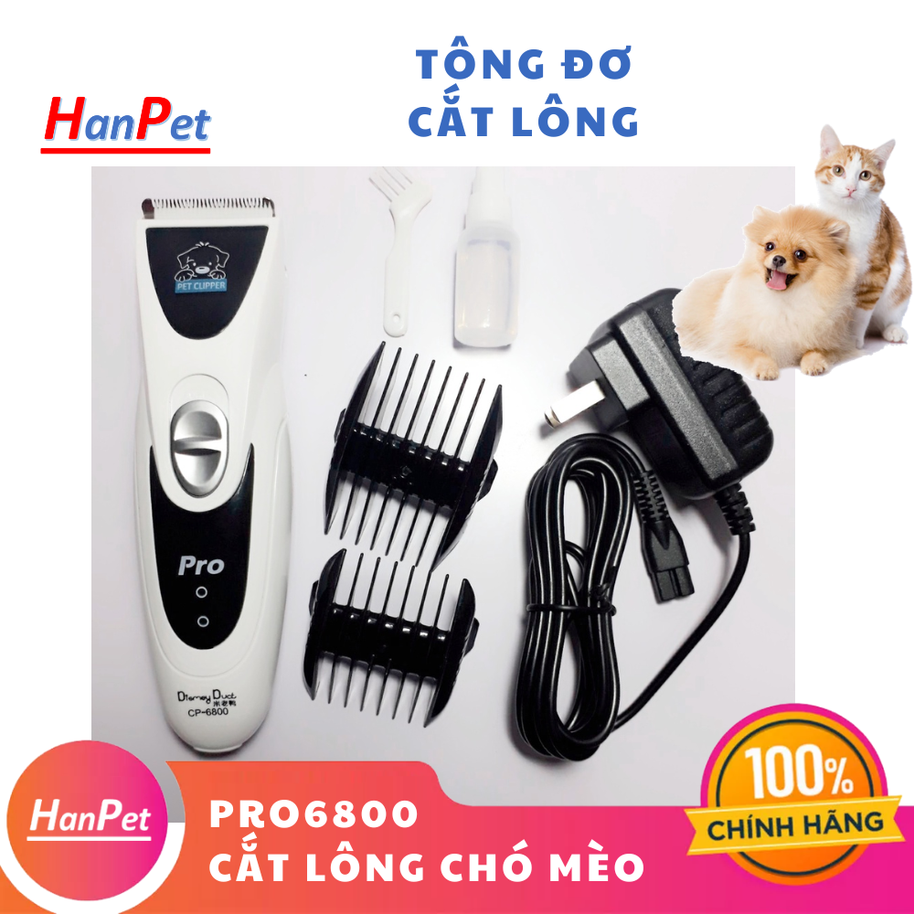 Tông đơ cắt lông chó mèo Pro 6800