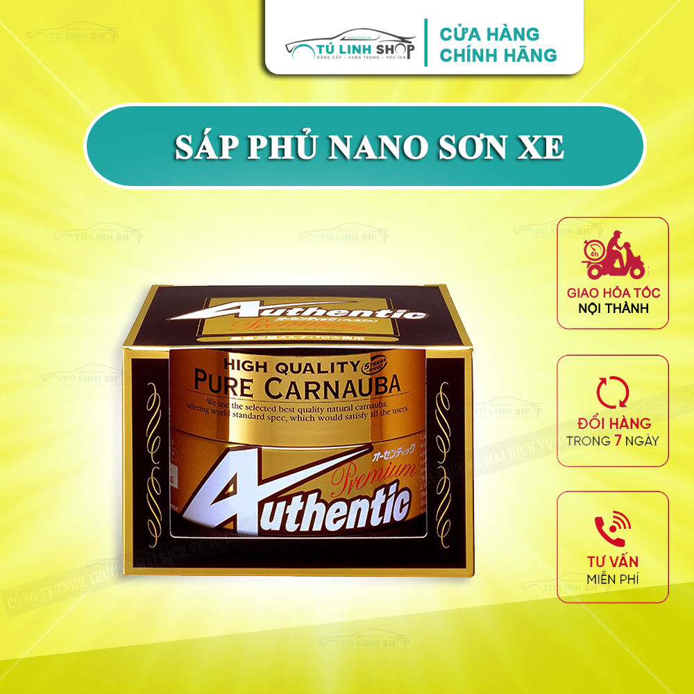 Phủ Nano sơn ô tô cao cấp từ thiên nhiên Authentic Premium E - Soft99