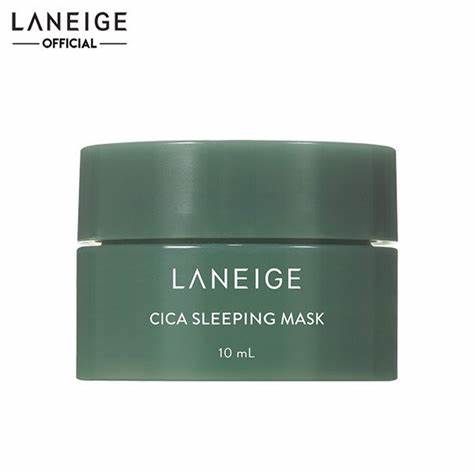 Mặt Nạ Ngủ Dưỡng Ẩm Bảo Vệ Da Khỏe Mạnh Laneige Cica Sleeping Mask 10ml