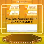 Máy lạnh Panasonic 2.5 HP CU/CS-N24AKH-8 - GIAO TOÀN QUỐC - CHỈ MIỄN PHÍ HCM