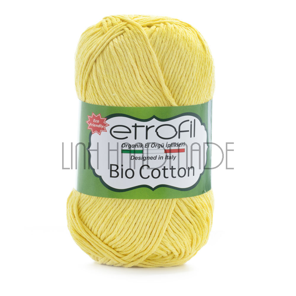 Cuộn len sợi cotton organic Etrofil Bio Cotton