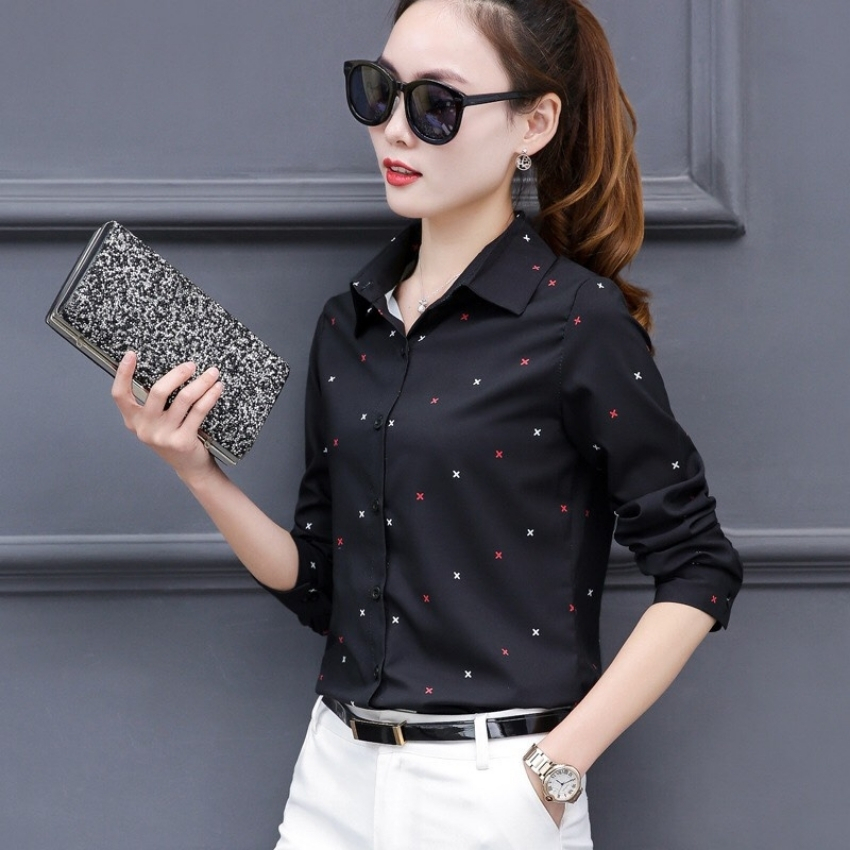 Áo sơ mi nữ thời trang cao cấp dx0019 xinh xắn