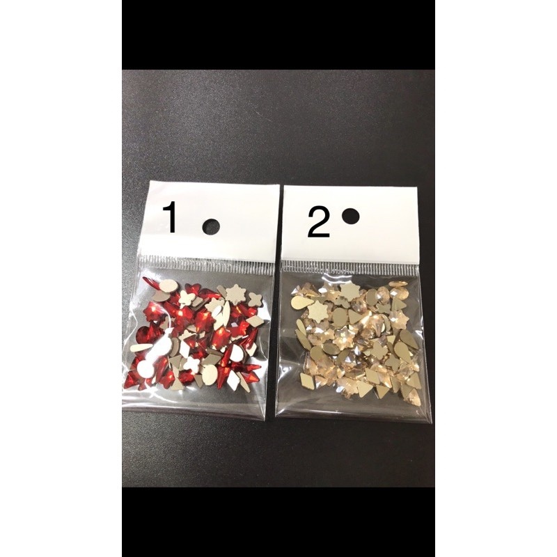 HOT SALE Set đá chân bằng 100 viên mix màu mix size