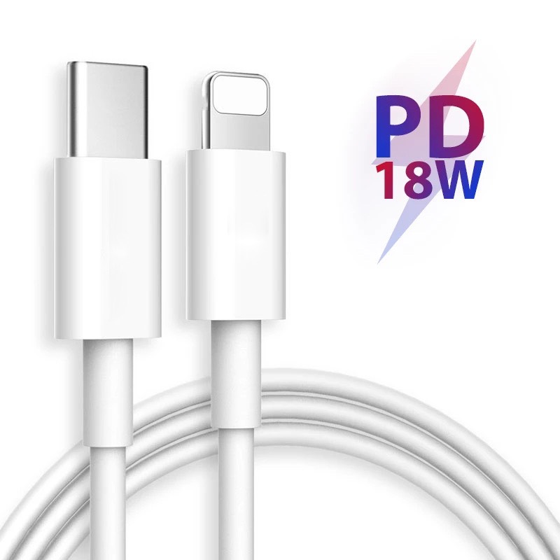 Sạc Nhanh PD 18W Type C To Lightning Dành Cho  iPhone - iPad - Dài 1M