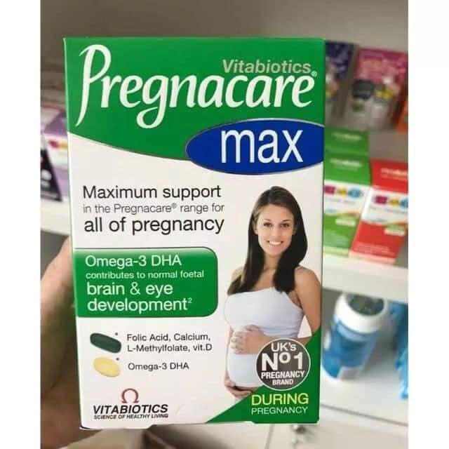 Vitamin tổng hơp Pregnacare Max cho bà bầu