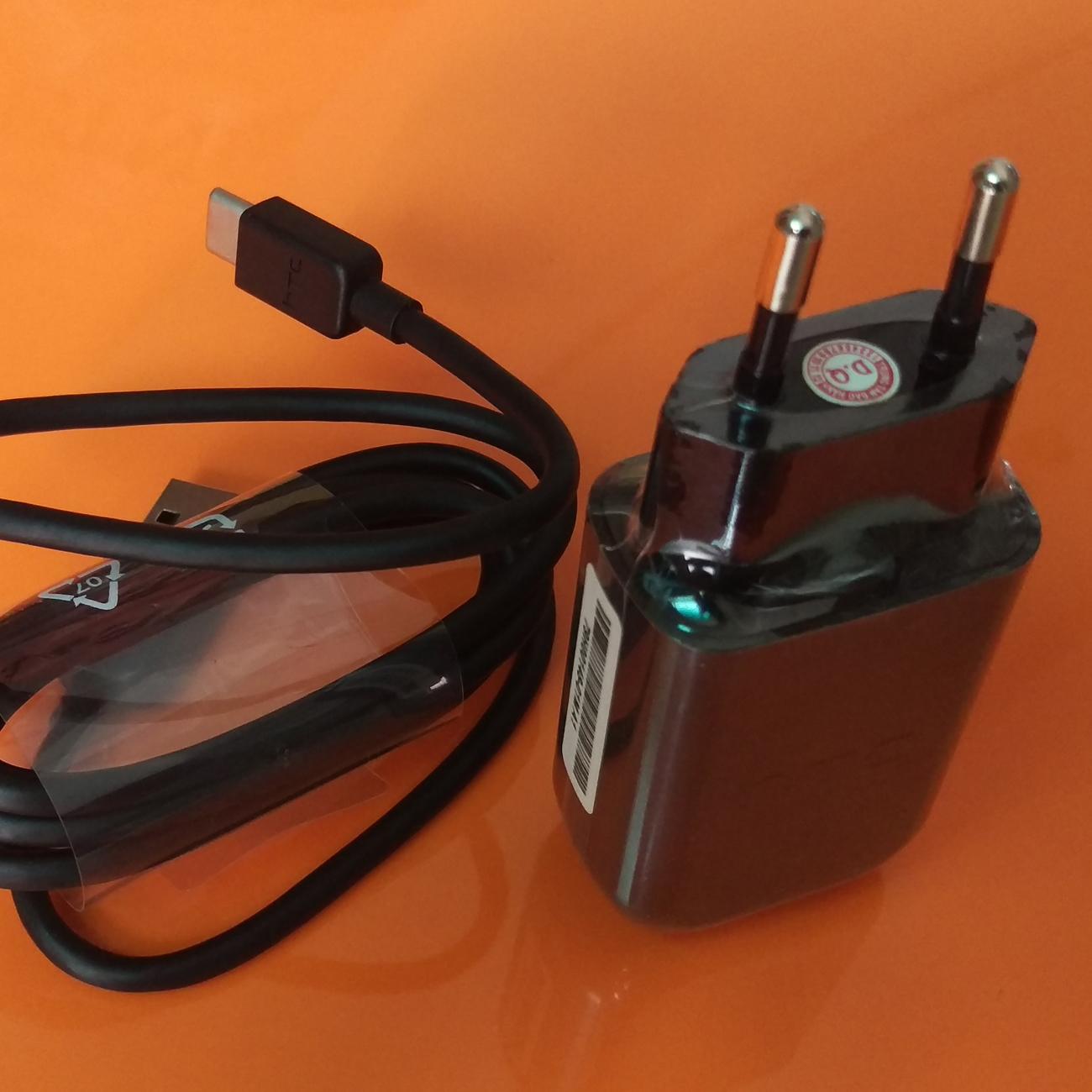 Bộ sạc nhanh htc htc 10, u play, u ultra theo máy hỗ trợ sạc nhanh quick charge 3.0 zin new