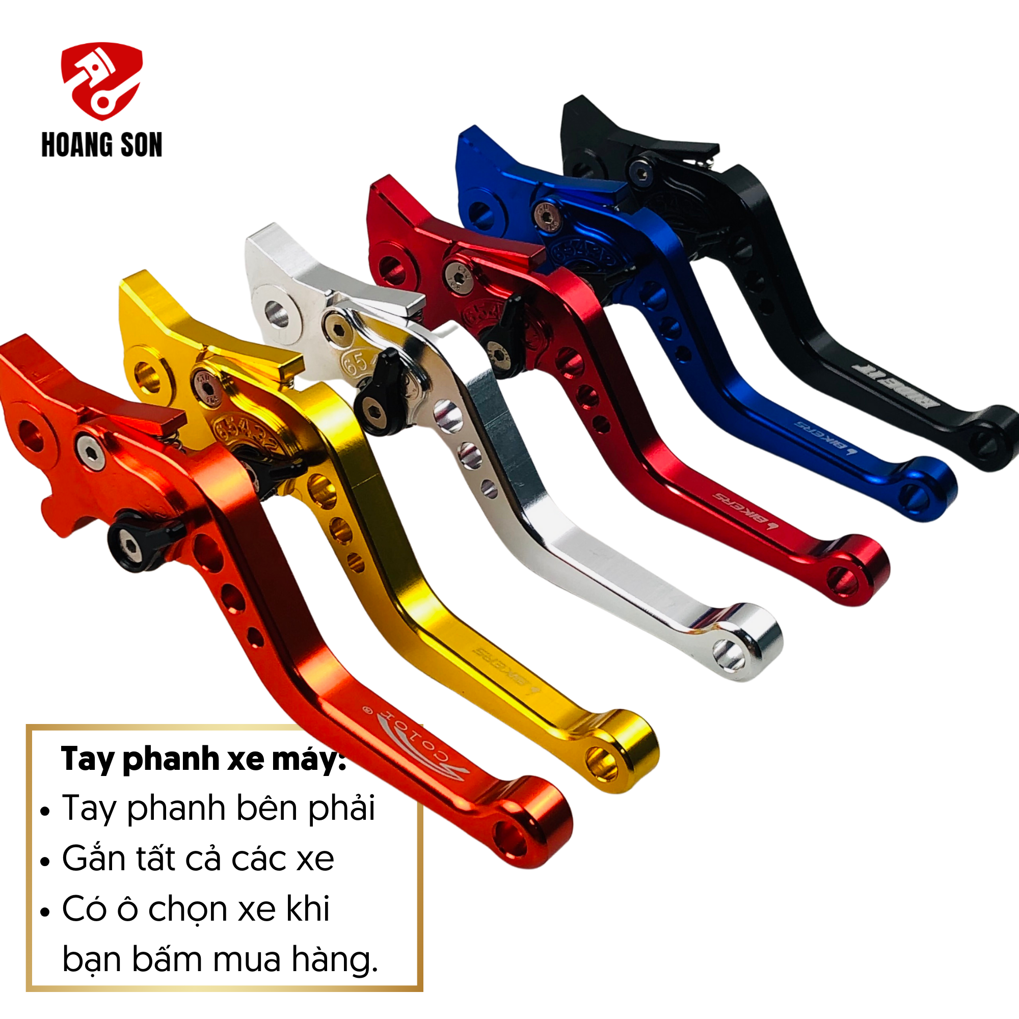  Tay thắng đĩa xe máy-1 tay thắng đĩa bên phải- tay phanh đĩa gắn cho các dòng xe Wave  Fuled  Future  Sirius Rc  Sirius Fi  Jupiter Fi  Exciter  Winner  Msx  Sonic  Raider  Satria  Nouvo  Star  Axelo và các dòng xe khác-hoàng sơn kho sỉ 