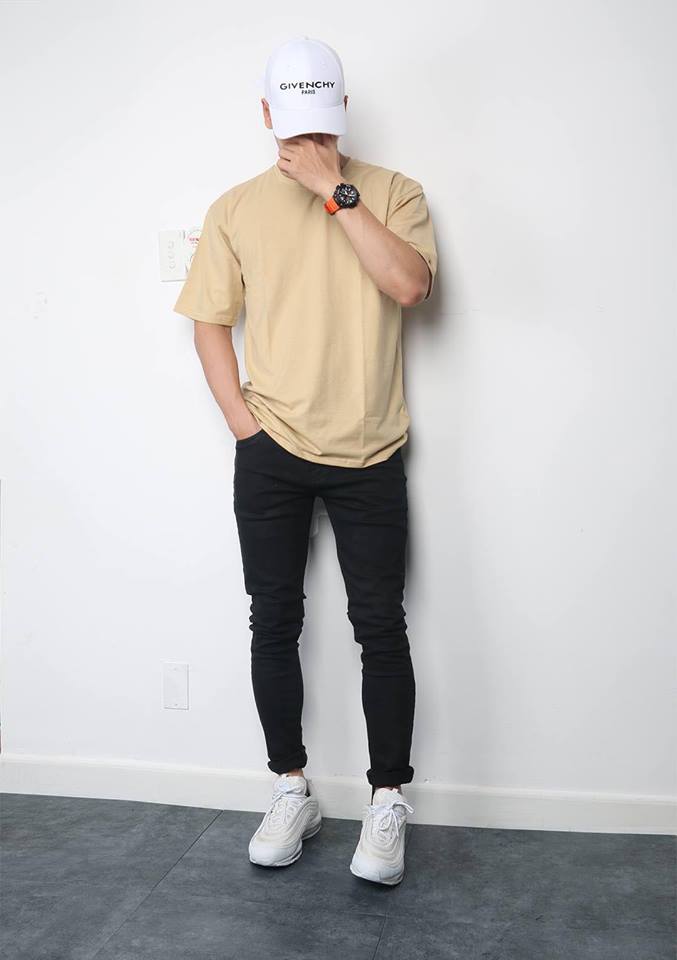 [Hoàn Tiền 15%] Quần Jean Skinny Đen Trơn Basic Vải Dày Co Giãn