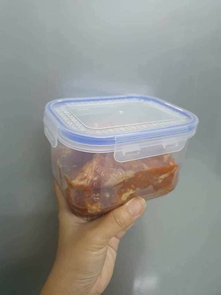 Bộ 3 hộp đựng thực phẩm tiện dụng, giúp thực phẩm tươi ngon trong tủ lạnh