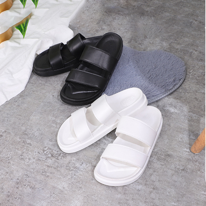 2C02 Dép 2 quai ngang nam nữ loại 1 nữ thời trang giầy thể thao êm chân thoáng mát đi trong nhà đi chơi