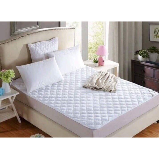 Tấm bảo vệ đệm trắng nhiều kích thước shoptrangheo