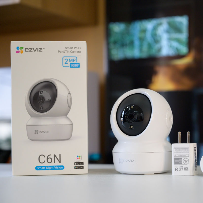 Camera ip wifi thông minh ezviz c6n 2.0mp 1080p + thẻ nhớ 32gb - camera không dây