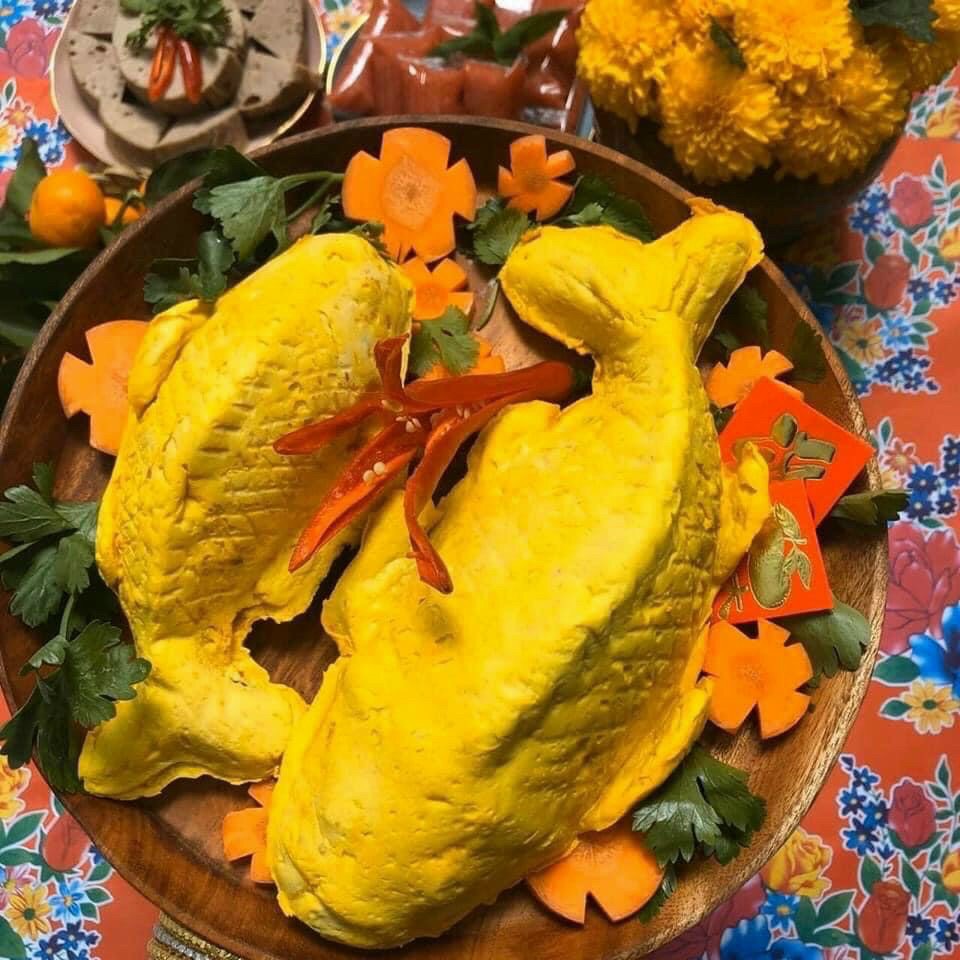 Chả hoa cá chép 500gr
