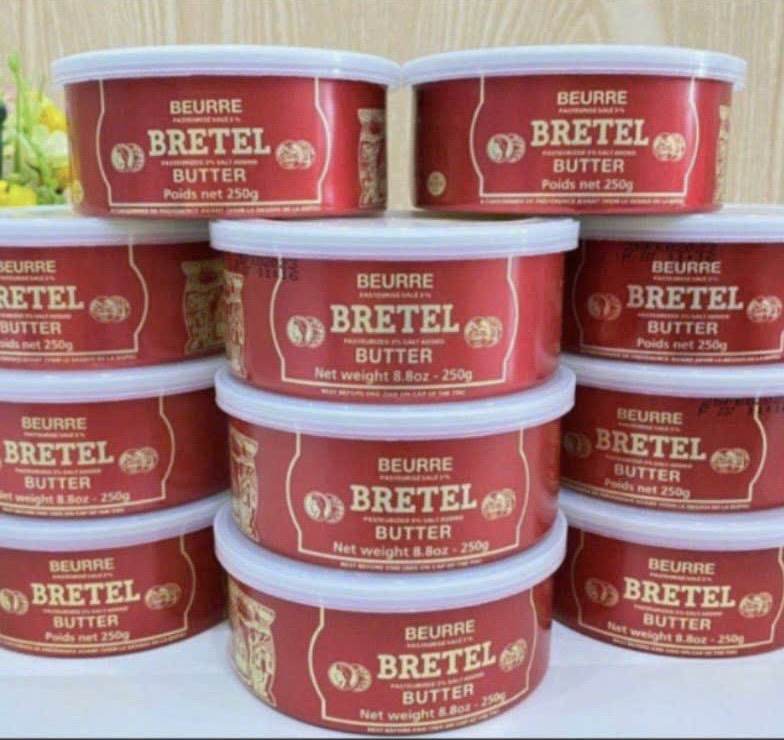 (DATE MỚI) Bơ Pháp Bretel 250g (Nhập Khẩu Chính Hãng - Bretel - Francelia French Butter 250g)