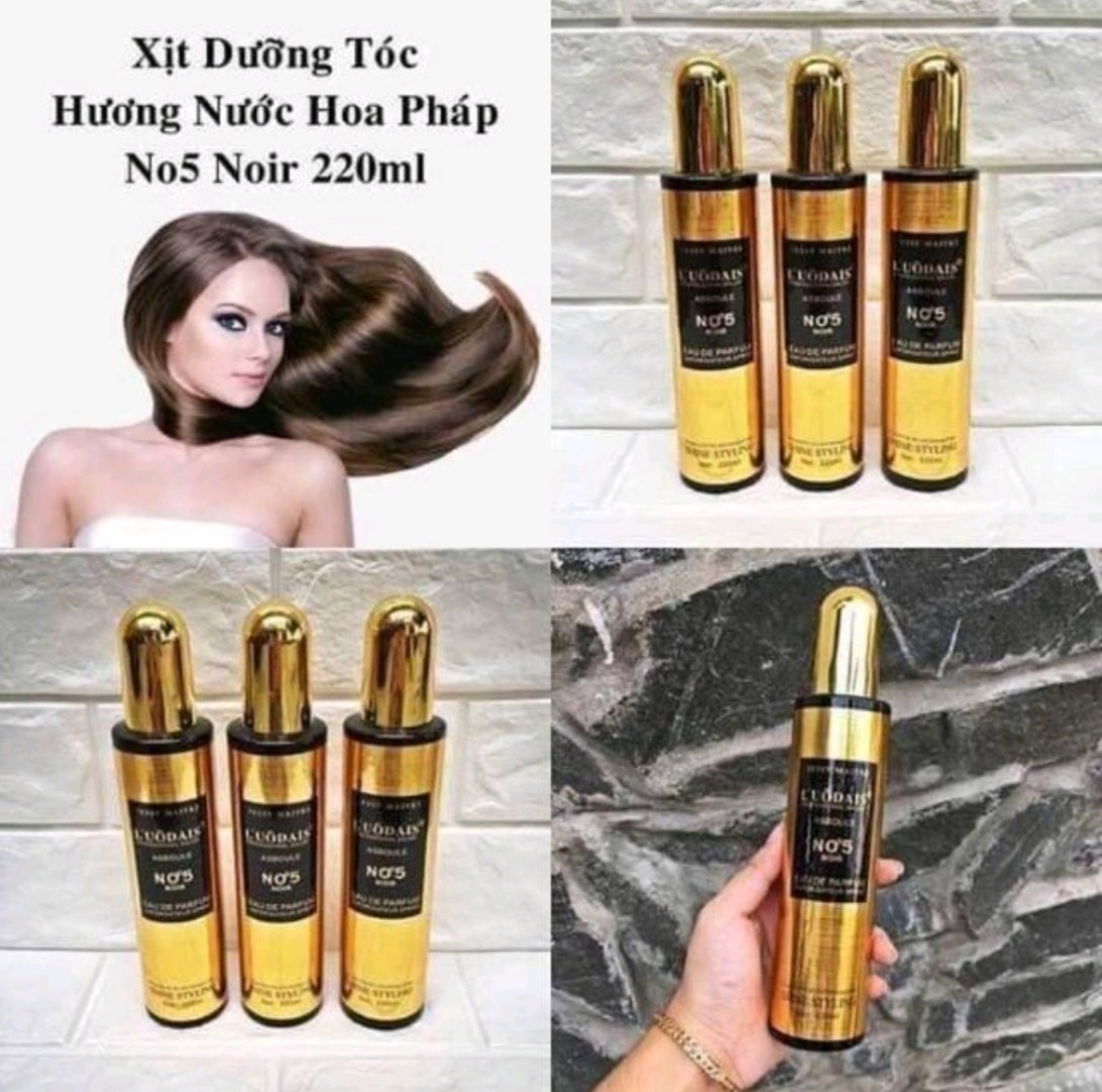 Xịt dưỡng tóc hương nước hoa Liyang Luodais No5
