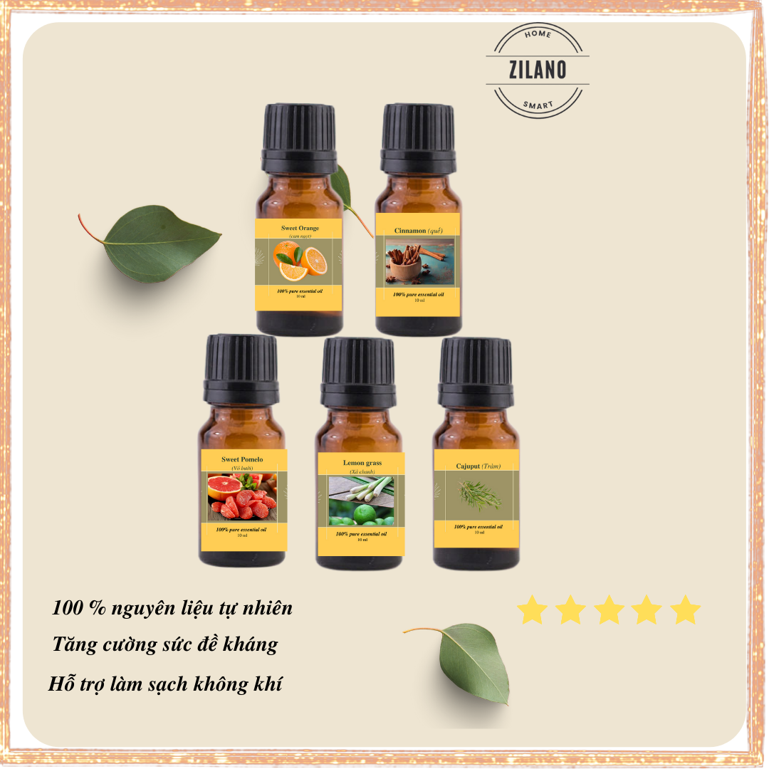 Tinh dầu thơm phòng đuổi muỗi, thư giãn, chăm sóc da hiệu quả, có kiểm định chất lượng