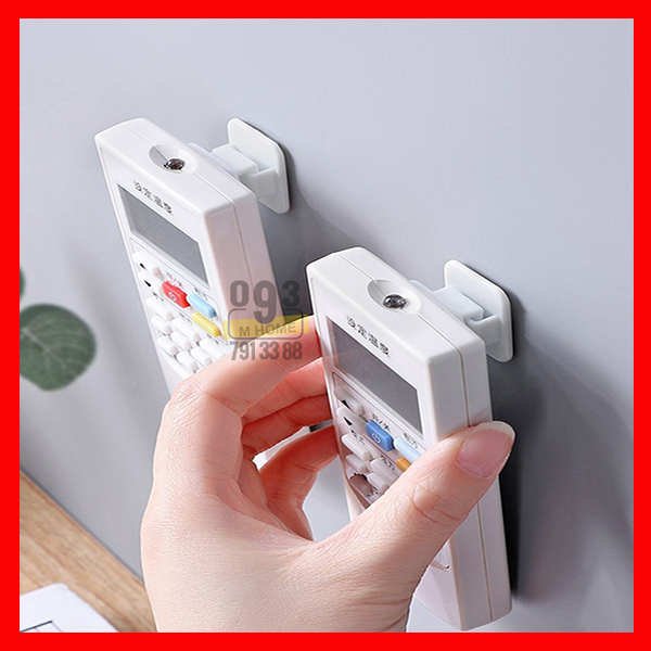 Combo 4 móc treo đồ móc treo thiết bị điều khiển remote móc dán tường móc treo gắn tường