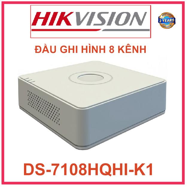 ĐẦU GHI HÌNH HD TVI DS-7108HQHI-K1 (S) 8 KÊNH