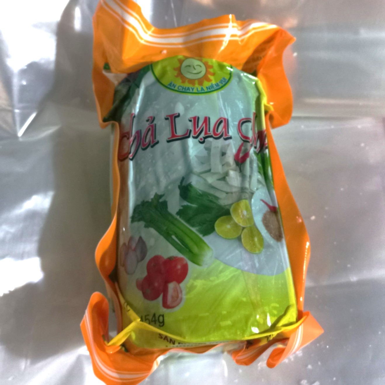 Chả lụa chay Quang Lạc 454g (HÀNG LẠNH) - Thực phẩm chay Thiện Tâm