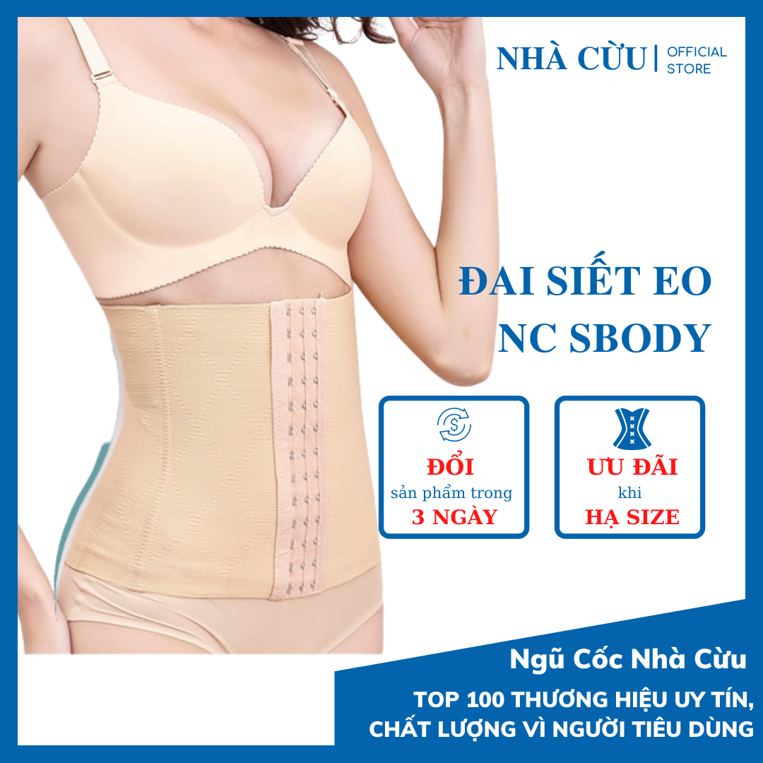 Đai siết eo NC Sbody - gen nịt bụng - định hình vòng eo Nhà Cừu