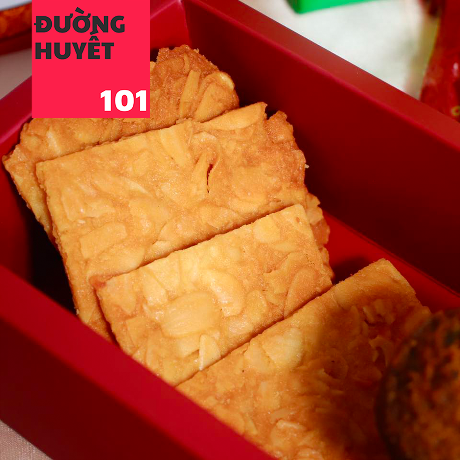Bánh Ngói Hạnh Nhân Không Đường, Không Tinh Bột Ăn Kiêng, Das, Keto Không làm tăng đường huyết