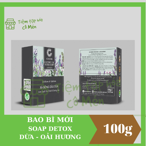 Xà Bông Dầu Dừa Oải Hương 100gram