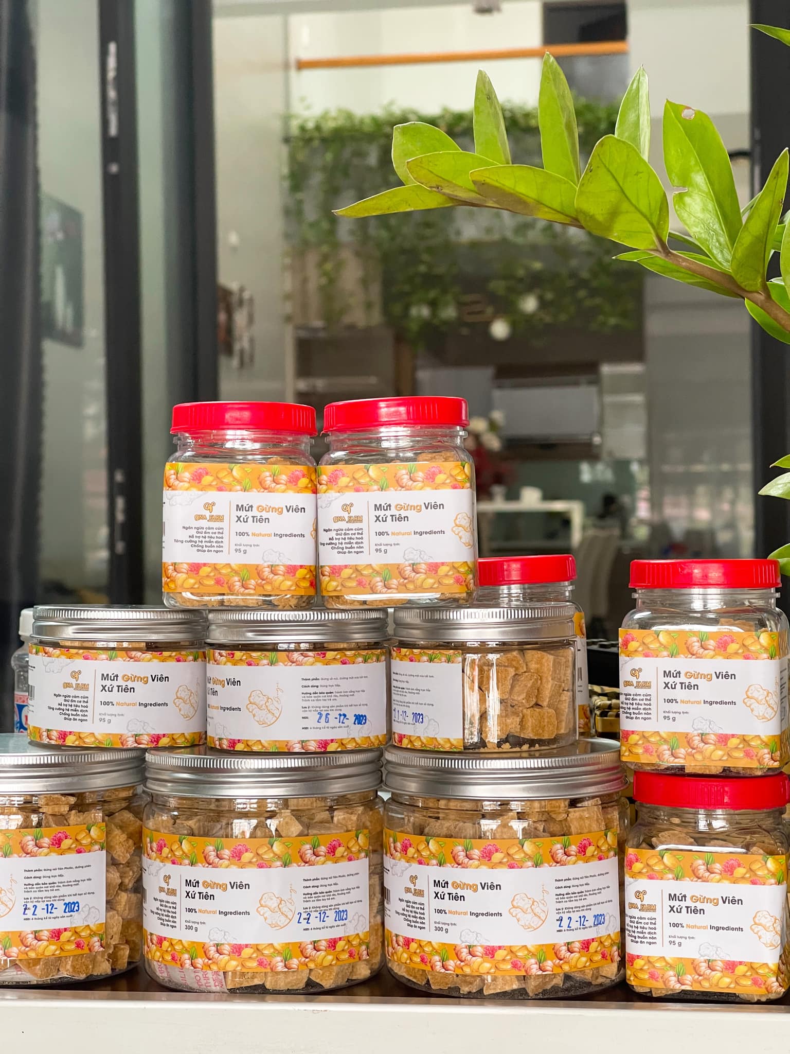 Mứt gừng viên xứ Tiên