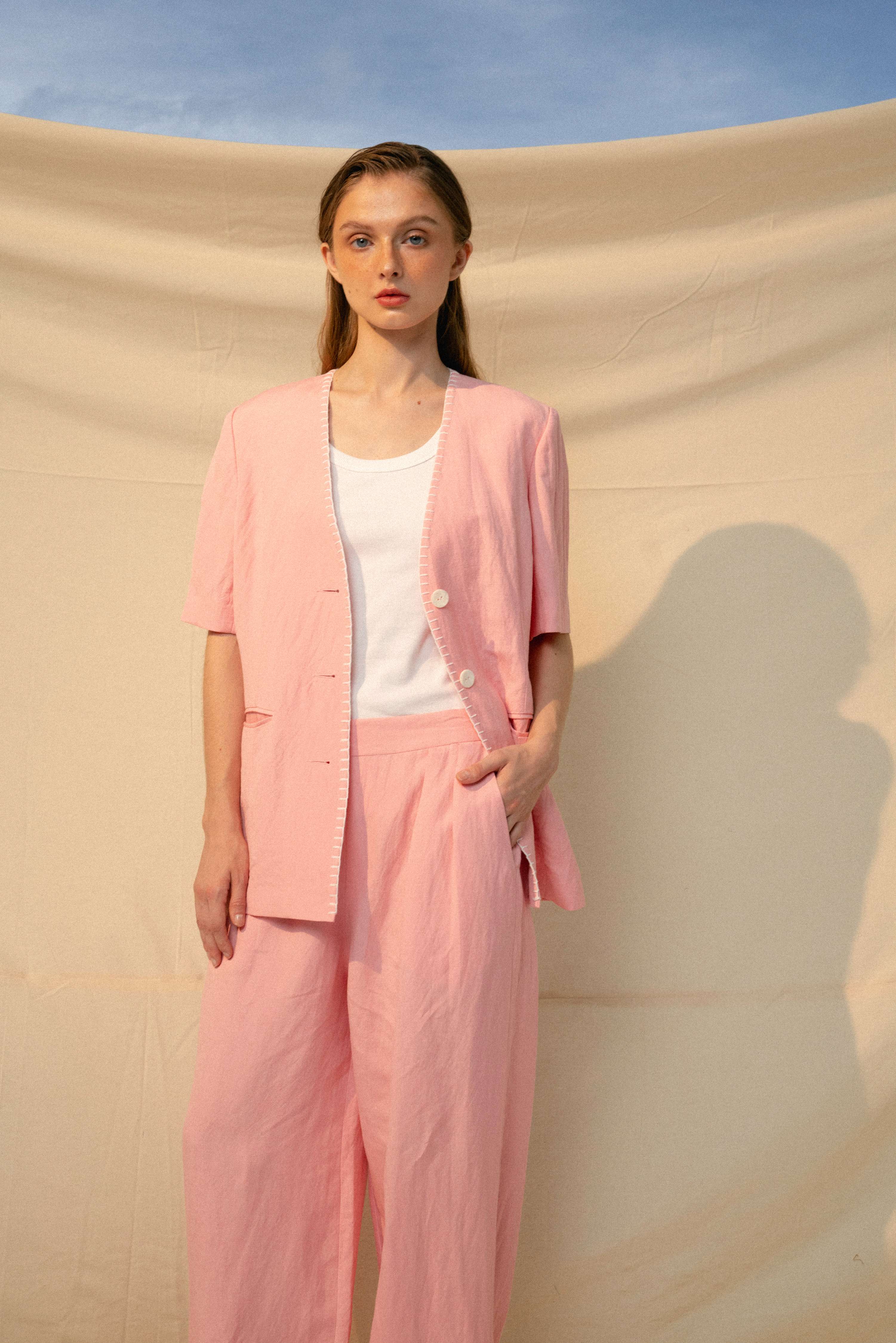 Áo khoác linen - lana blazer