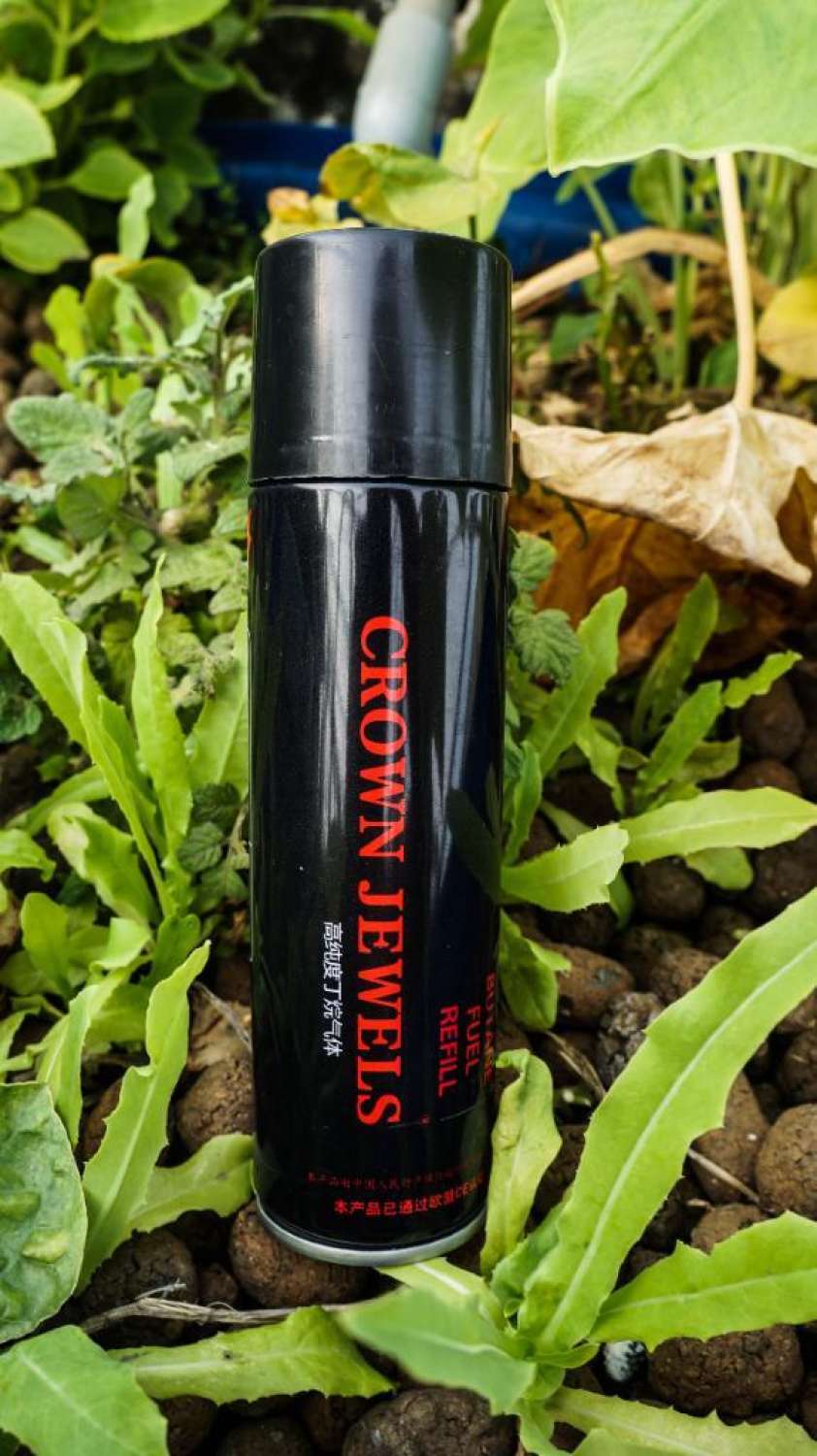 Gas Bơm quẹt CROWN Cho Bật Lửa, Quẹt khò 200ml - Rất nhạy, mạnh - có vòi bơm bằng nhựa tránh làm hỏng quẹt