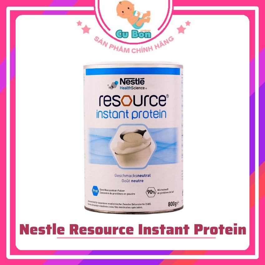 Sữa tiểu đường đức nestle resource instant protein 800gr cho người tiểu đường ăn kiêng