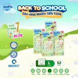 Combo 4 Tã/bỉm quần Molfix Thiên nhiên Super Jumbo M224/L208/XL184/XXL168 [Bao bì đổi tùy đợt nhập hàng]