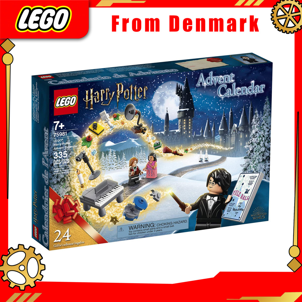 LEGO Harry Potter 2020 Advent Calendar 75981, Hogwarts Yule Ball Collectible Toy, Harry Potter and the Goblet of Fire, Christmas Gift or Calendar Guaranteed Genuine From Denmark